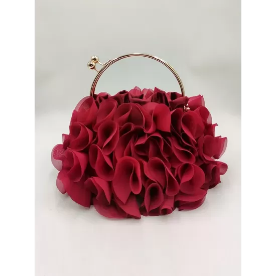 Three-Dimensional Flower Handbags