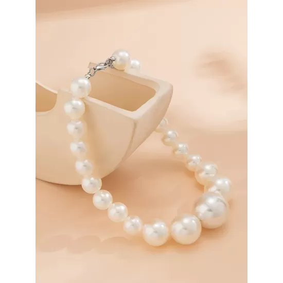 Beaded Pearls Necklaces Accessories