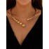 Asymmetric Beaded Solid Color Necklaces Accessories Dainty Necklace