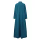 Casual Loose 4 Colors High-Neck Long Sleeves Maxi Dress