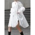 Loose Original Designed Irregular Puff Shirt Dress