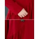 Original Solid High-Neck Knitting Dress