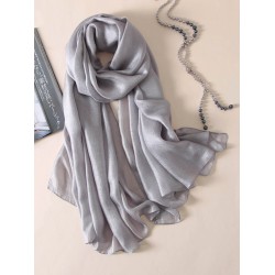 Keep Warm Solid Color Sun protection Wrap Scarf