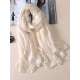 Keep Warm Solid Color Sun protection Wrap Scarf