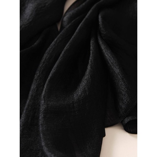 Keep Warm Solid Color Sun protection Wrap Scarf