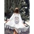 Solid Color Loose Hollow Tasseled Cardigan Cover-Up Swimwear