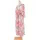 Long Sleeves Floral Printed Chiffon Cardigan Cover-Up Swimwear