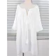 New Style Cotton Large Size Loose Cover-Ups Swimsuit