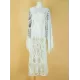 Sexy V-Neck Lace Half Sleeve Midi Dress Cover-Up Swimwear