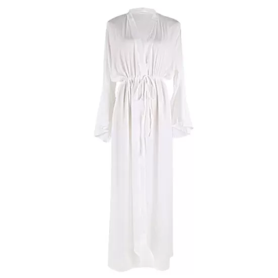 Flared Sleeves V-Neck Beach Madi Dress Cover-Up Swimwear