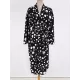 Polka-Dot Print Loose Cardigan Beach Cover-Up Swimwear