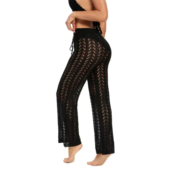 Sexy Crochetgo Hollow Beach Trousers Cover-Ups