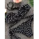 Knot Polka-Dot Bikinis Swimwear