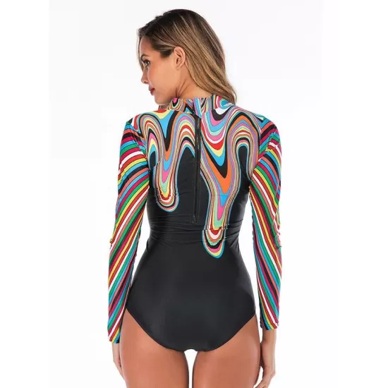 Tie Dyd Fashion One Piece Wetsuit