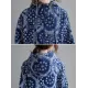 Vintage Ramie Cotton Printing Outerwear&Coat