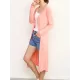 Casual Loose Long Sleeves Solid Color Outerwear