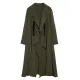 Light Loose Solid Trench Coat