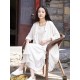 Soft White Ramie Cotton Linen Cover-up Cardigan