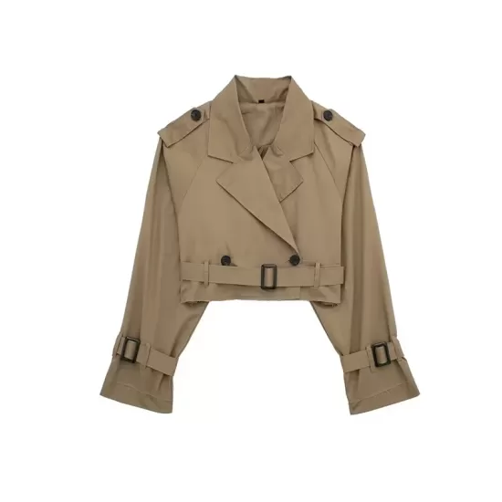 Split-Joint Long Sleeves Loose Lapel Jackets