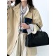 Pockets Solid Color Long Sleeves Loose Stand Collar Trench Coats Outerwear