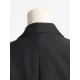 Asymmetric Solid Color Split-Joint Zipper Irregularity Long Sleeves Notched Collar Outerwear Blazer