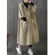 Original Solid Hooded Trench Coats