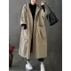 Original Solid Hooded Trench Coats