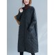 Original Solid Warm Thin Coat