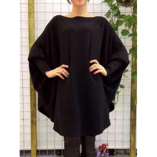 Loose Big Batwing Sweater