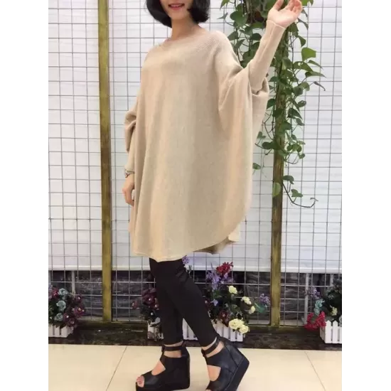 Loose Big Batwing Sweater