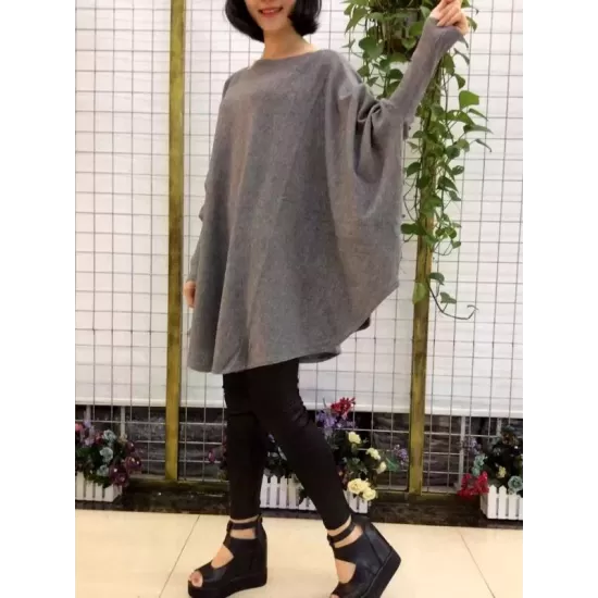 Loose Big Batwing Sweater