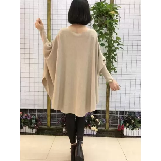 Loose Big Batwing Sweater