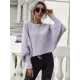 Casual Loose 6 Colors Off-The-Shoulder Long Sleeves Sweater Top