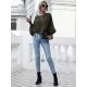 Casual Loose 6 Colors Off-The-Shoulder Long Sleeves Sweater Top