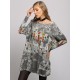 Urban Colorful Knitting Printed Long Sleeves Sweater