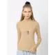 10 Colors Simple Knitting Solid Color High-Neck Pullover