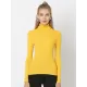 10 Colors Simple Knitting Solid Color High-Neck Pullover