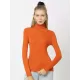 10 Colors Simple Knitting Solid Color High-Neck Pullover