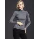 7 Colors Simple Knitting Solid Color High-Neck Sweater