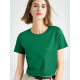 Simple Loose Short Sleeves Solid Color Round-Neck T-Shirts Tops