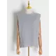 Solid Color Cap Sleeve Loose Round-Neck T-Shirts