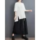 Contrast Color Half Sleeves Irregularity Round-Neck T-Shirts Tops