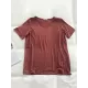 Solid Color Loose Short Sleeves U-Neck T-Shirts Tops