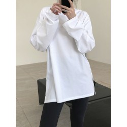 Original Solid Long Sleeve T-Shirts Tops