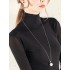 13 Colors High-Neck  Solid Color Long Sleeves T-Shirt Top