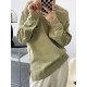 3 Colors Loose Casual Solid Color Split-Side T-Shirt Top