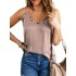 Casual Solid Color Falbala Camisole Vest Top