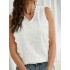 Original Lace Solid Color Loose Vest Top