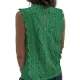 Original Lace Solid Color Loose Vest Top