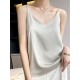 Simple Casual Solid Color Spaghetti-Neck Vest Top